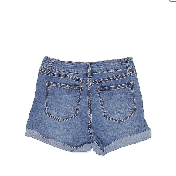 KanCan Denim Blue Women's Shorts - Picture 2 of 4